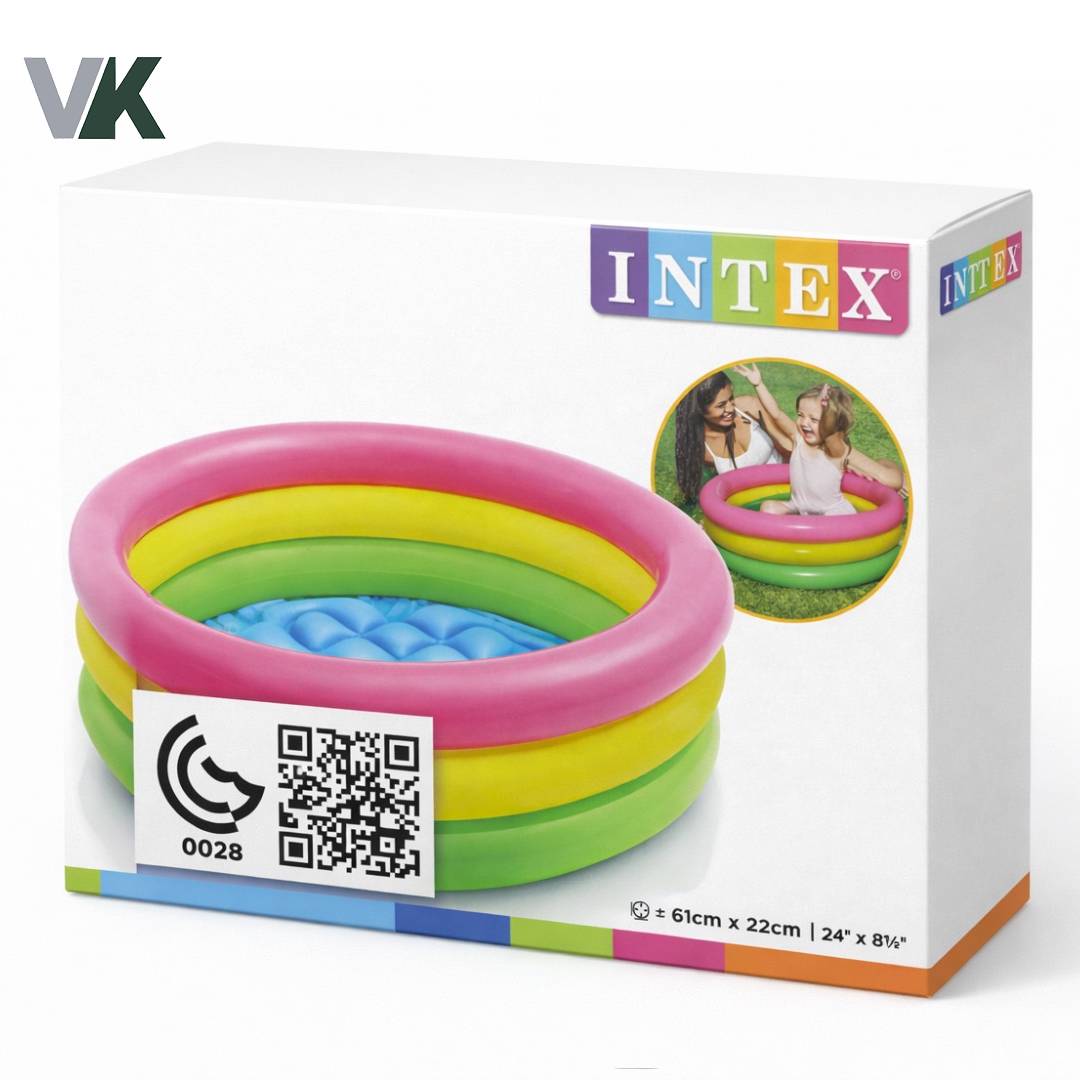 استخر بادی برند اینتکس INTEX سایز 61CM*22CM شناسه 10100596