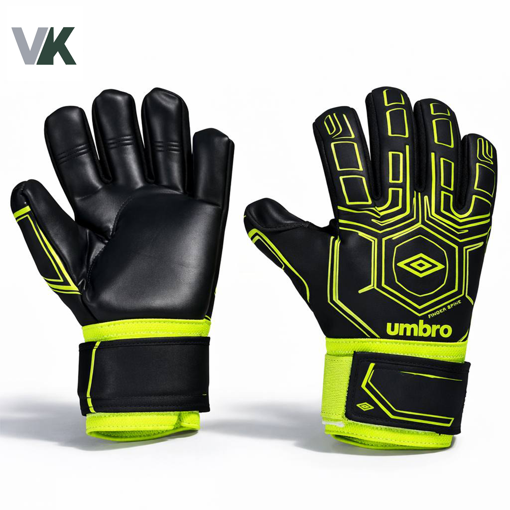 دستکش دروازه بانی جوانان طرح آمبرو فنر دار سایز 8 شناسه 10100570