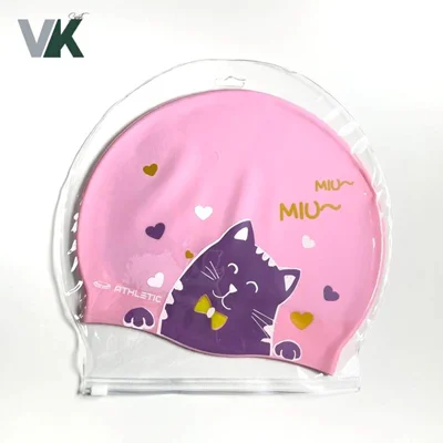 کلاه شنا بچه گانه چاپدار برند اتلتیک کد AT-7650 طرح يازده