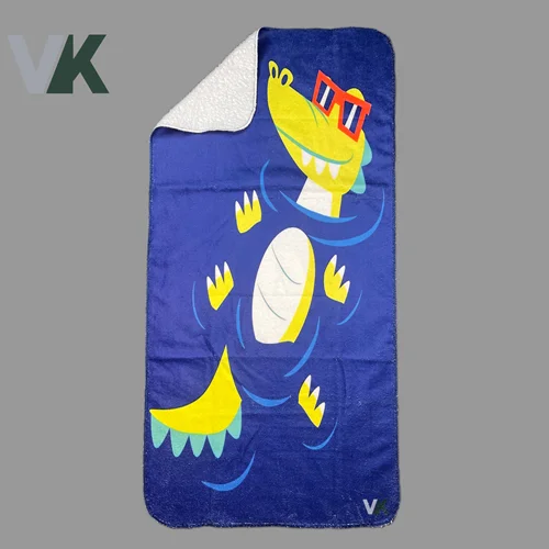 حوله 50*100 برند VK شناسه 10100275 (طرح شماره 5)