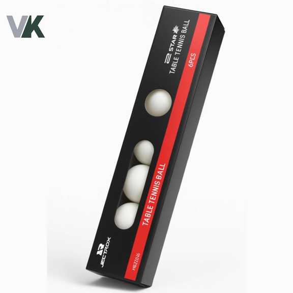 توپ پینگ پنگ مدل جورکس JUREX بسته 6 عددی شناسه 10100555