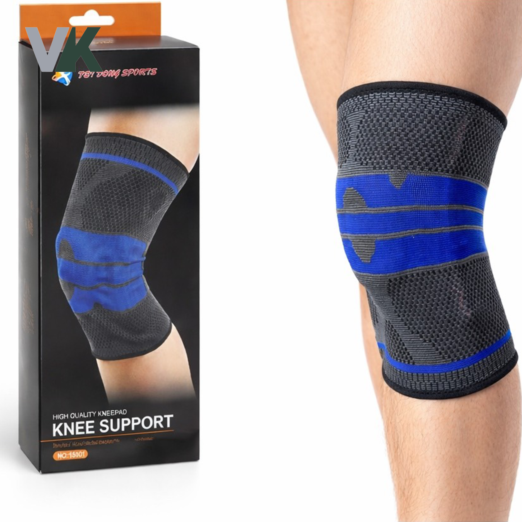 زانو بند طبی آتل دار کد 18801 فری سایز شناسه 10100579