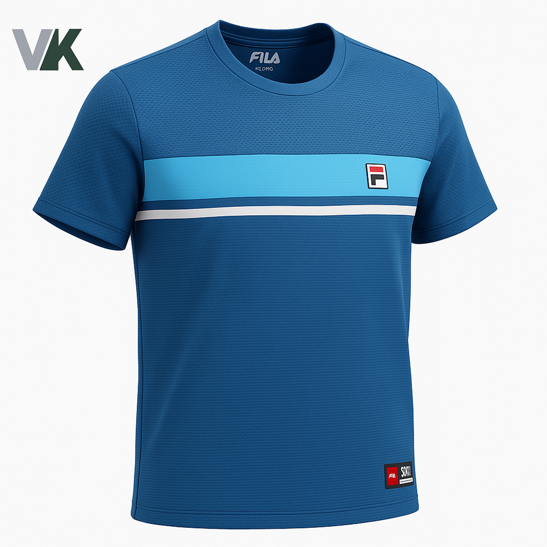 تیشرت مردانه FILA کد 6936 رنگ آبی