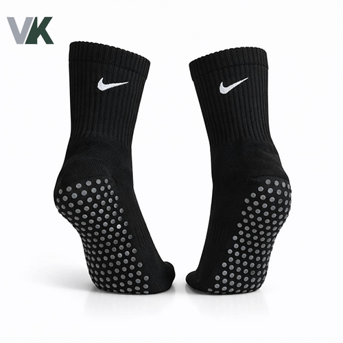 جوراب استپ دار نایک رنگ مشکی کد 101 شناسه 10100586