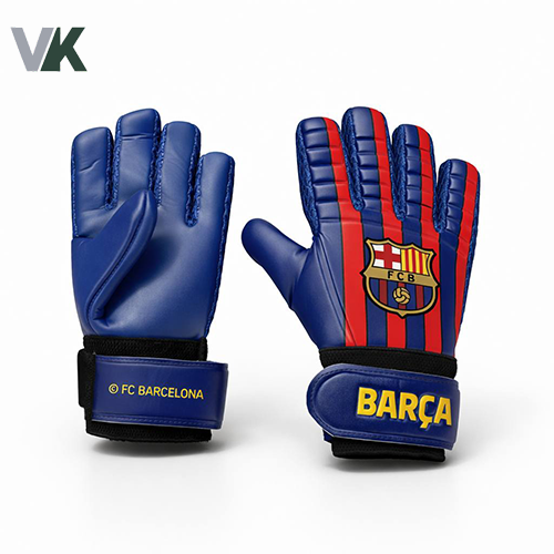 دستکش دروازه بانی نقلی طرح بارسلونا شناسه 10100639