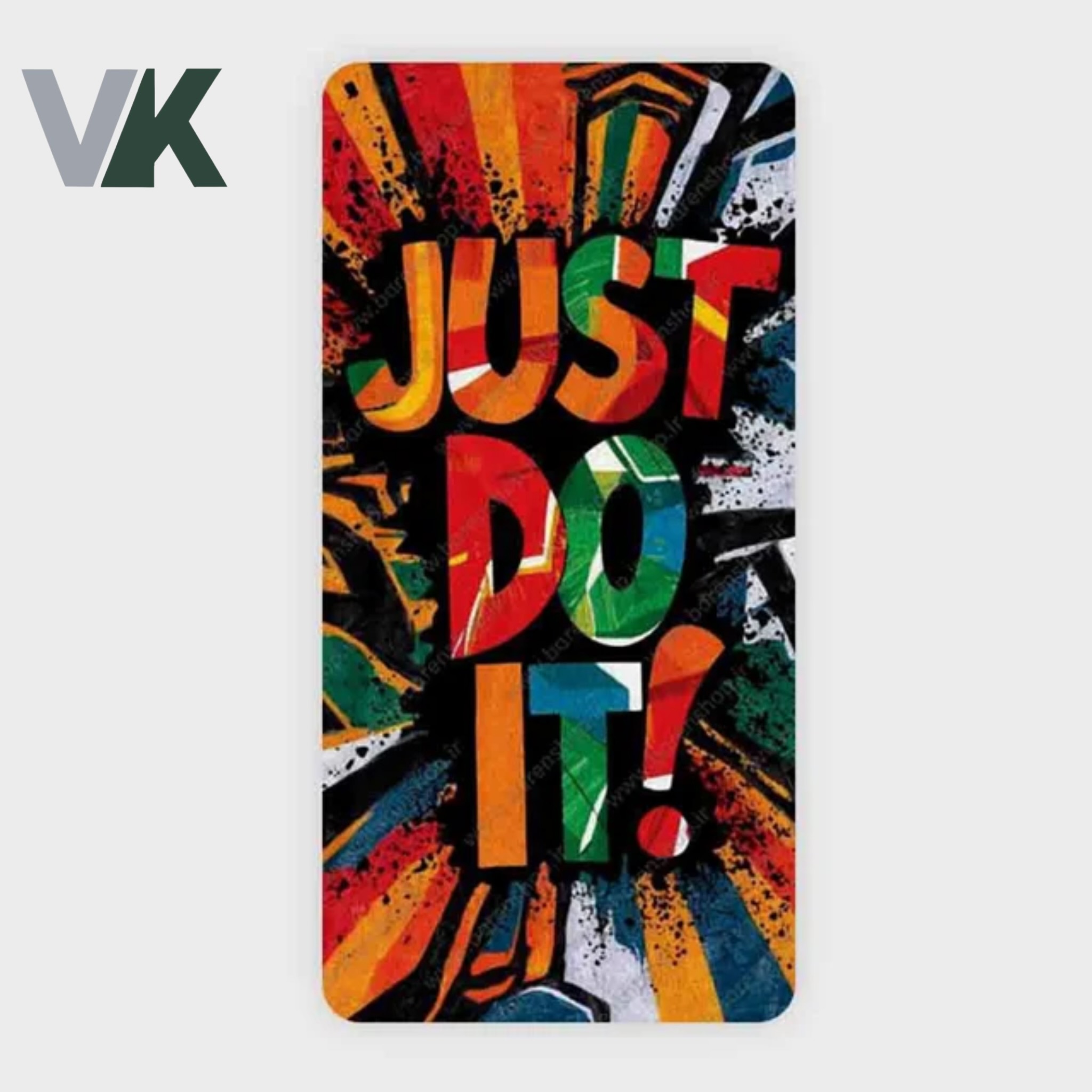 حوله 50*100 برند VK شناسه 10100275 (طرح شماره 17)