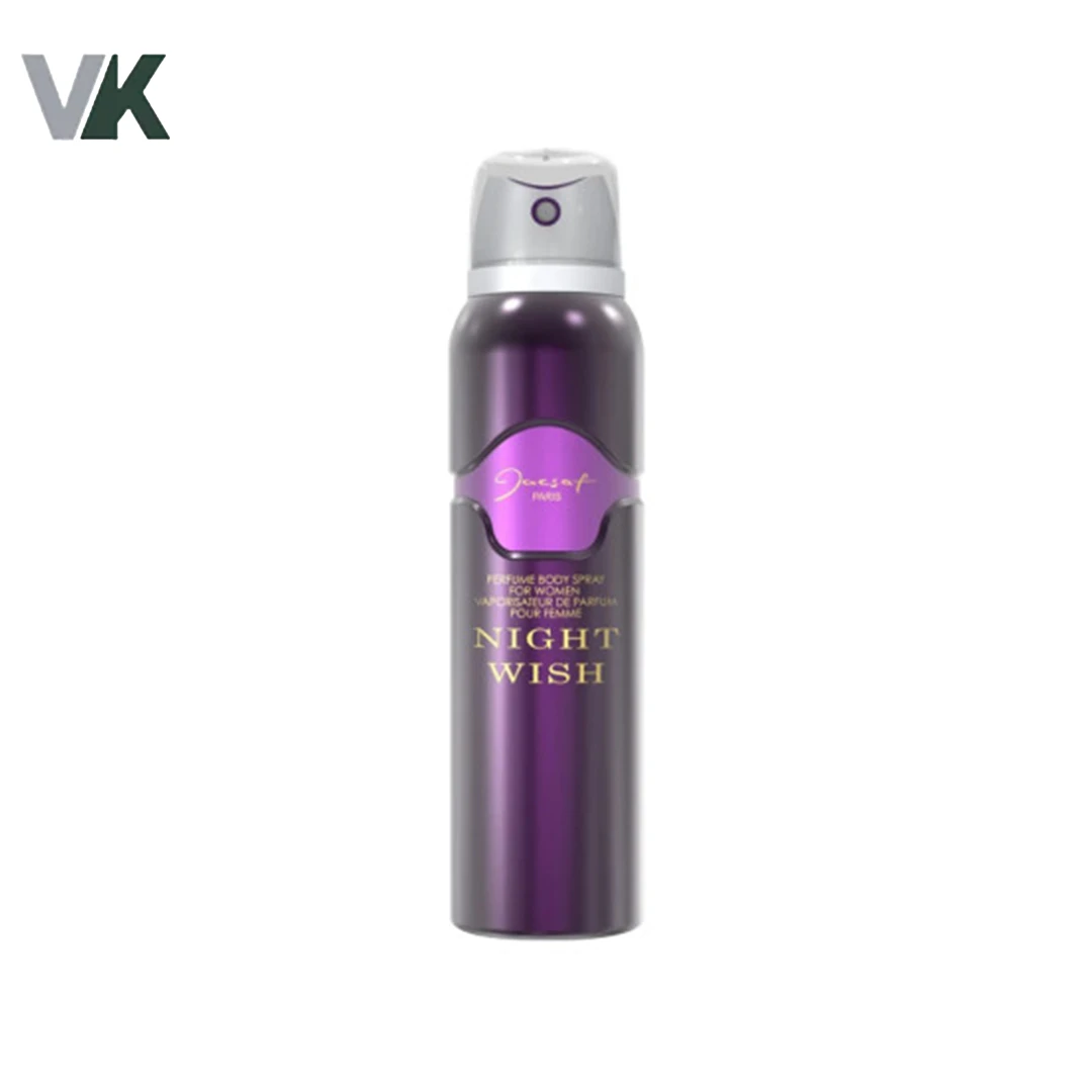 اسپری خوشبوکننده بدن بانوان ژکساف مدل Night Wish حجم 150 میل (شناسه 30100517)
