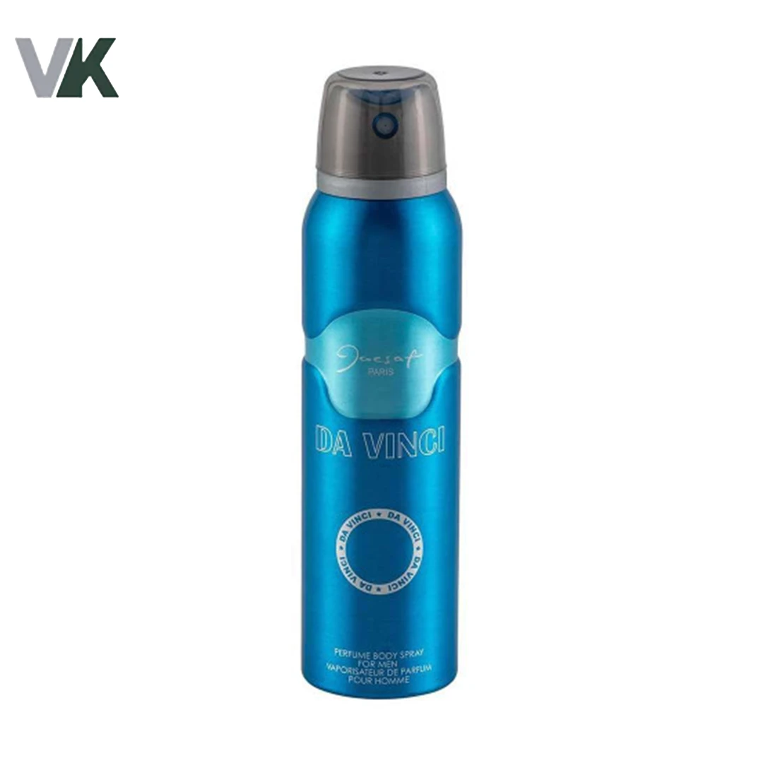 اسپری خوشبو کننده بدن آقایان ژکساف مدل Da Vinci حجم 150 میل (شناسه 30100514)