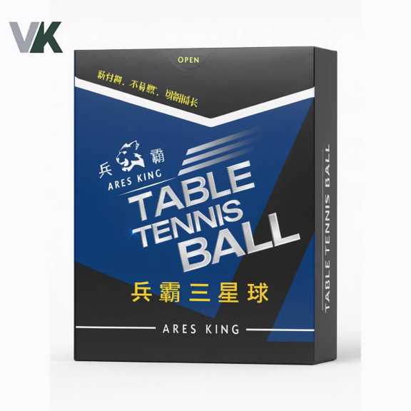 توپ پینگ پنگ مدل گینگ استار سه ستاره بسته 6 عددی شناسه 10100552