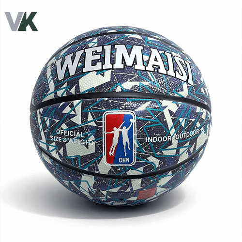 توپ بسکتبال طرح دار سایز 6 کد 5342 طرح 7 شناسه 10100587