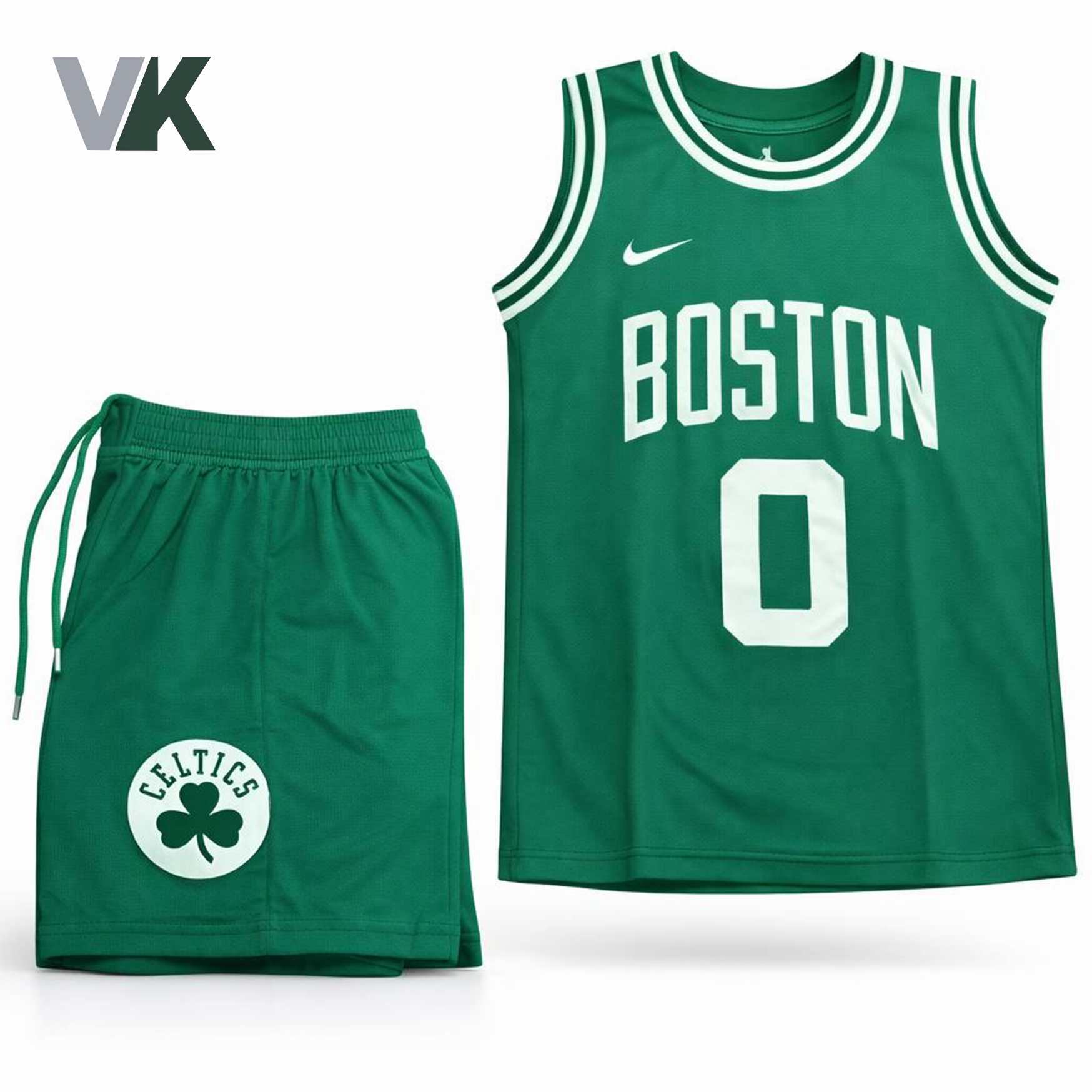 ست لباس بسکتبالی بچه گانه BOSTON شماره 0 بازیکن TATUM رنگ سبز شناسه 10100648