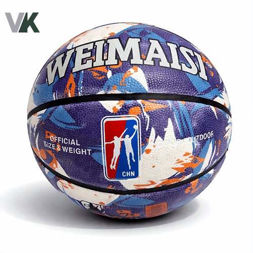 توپ بسکتبال طرح دار سایز 6 کد 5342 طرح 5 شناسه 10100587